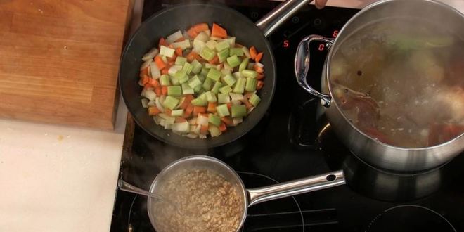 Рецепт разварная говядина с овсянкой