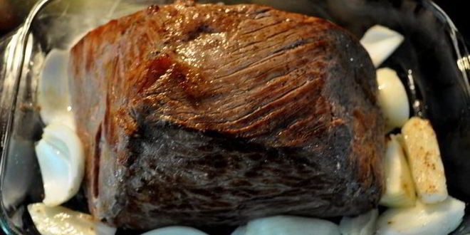 Рецепт ростбиф с хреновым соусом