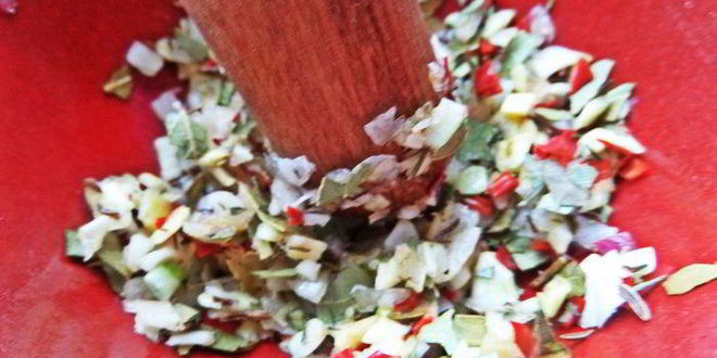 Рецепт рулька с разной капустой и грибами