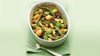 Рецепт Соте из кабачков с молодой бараниной