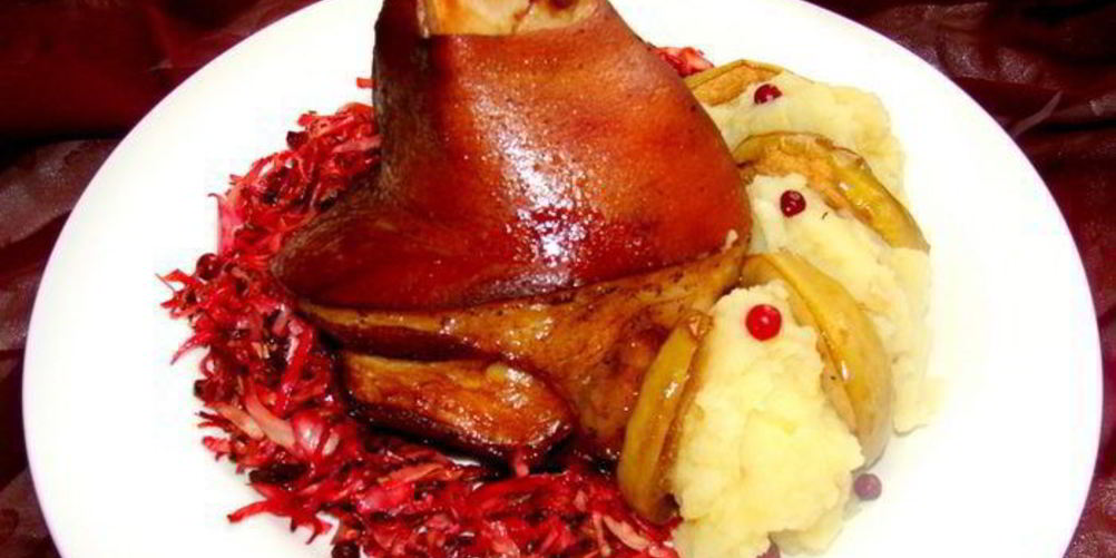 Рецепт свиная рулька