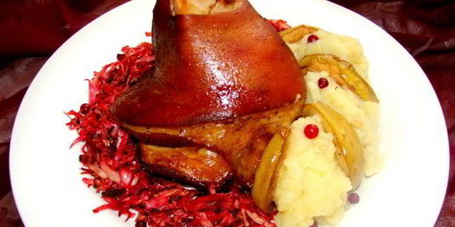 Рецепт свиная рулька по-немецки