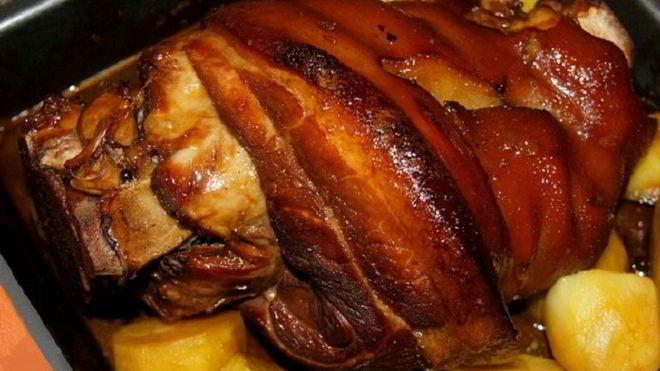 Рецепт Свиная рулька