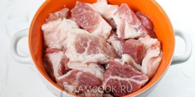 Рецепт свинина кусочками в духовке