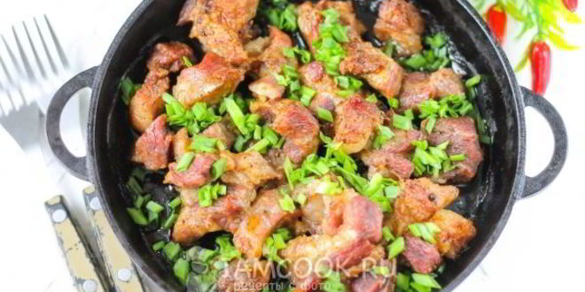 Рецепт свинина кусочками в духовке