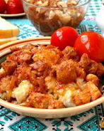 Свинина маринованная в томатном соке