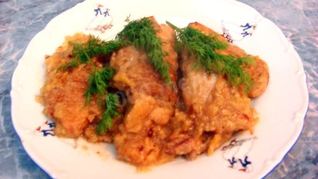 Рецепт Свинина с айвой в соусе