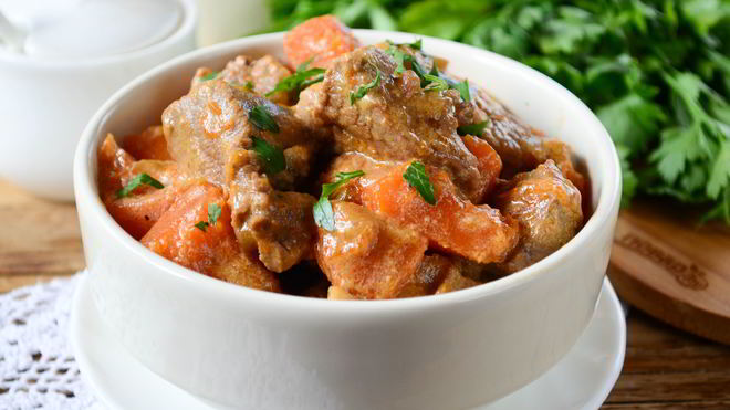 Рецепт Свинина с тыквой