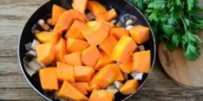 Рецепт свинина с тыквой