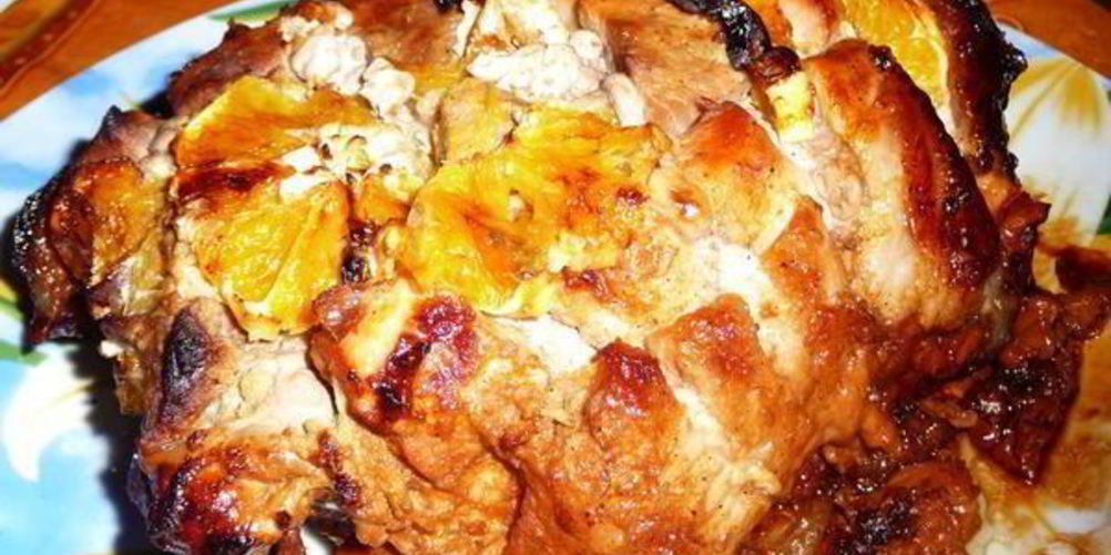 Как приготовить свинина в апельсинах