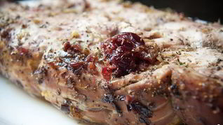 Рецепт Свинина в вишневом соусе