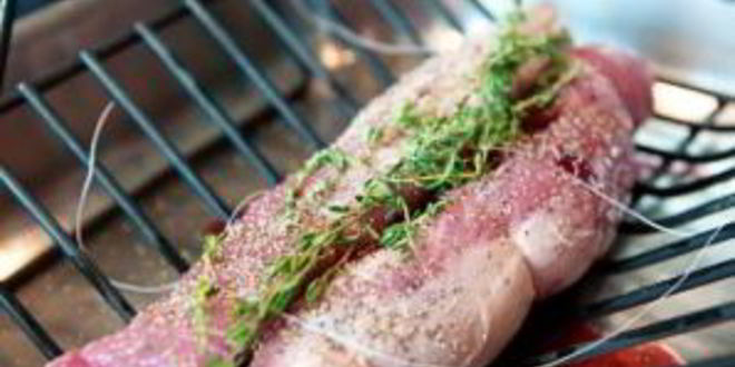 Рецепт свинина в вишневом соусе