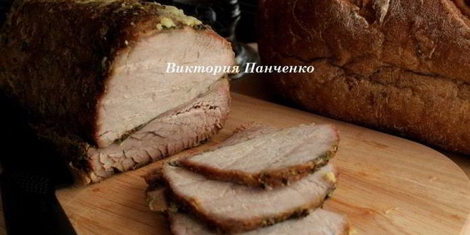 Рецепт свинина запеченная горчично-медовая