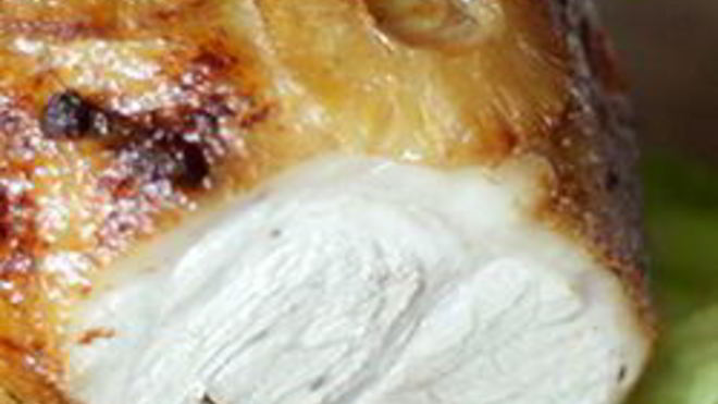 Рецепт Свинина запеченная с черносливом и ананасами