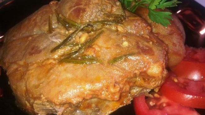 Рецепт Свинина запеченная с розмарином