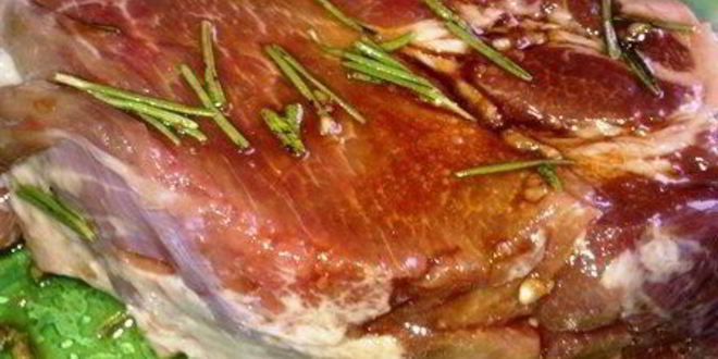 Рецепт свинина запеченная с розмарином