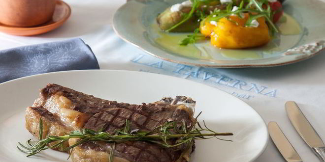 Рецепт телятина на кости с печеными овощами