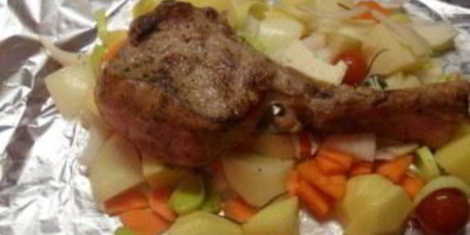 Рецепт телятина на кости