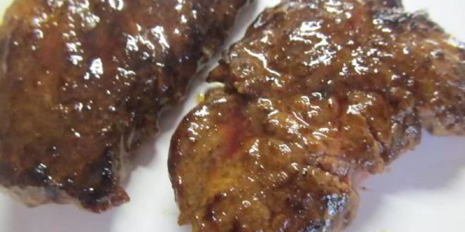 Рецепт телятина с яблоками