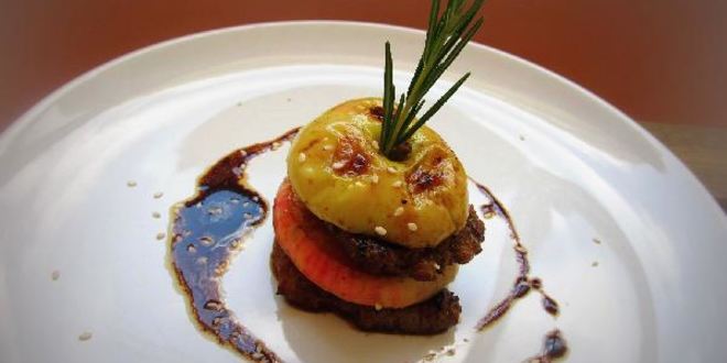 Рецепт телятина с яблоками