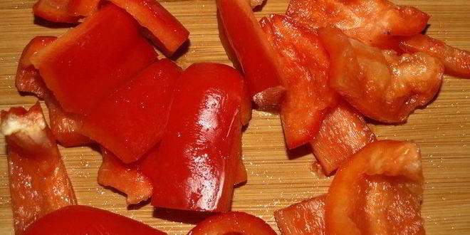 Рецепт телятина, томленная с чоризо и овощами