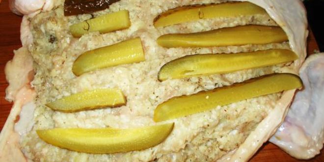 Рецепт цыпленок фаршированный