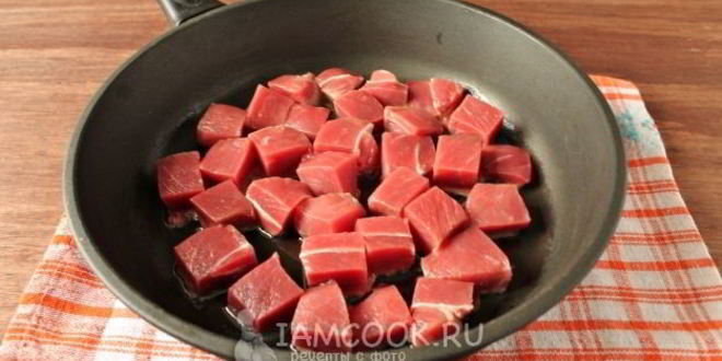 Рецепт тушеная говядина с картошкой в духовке