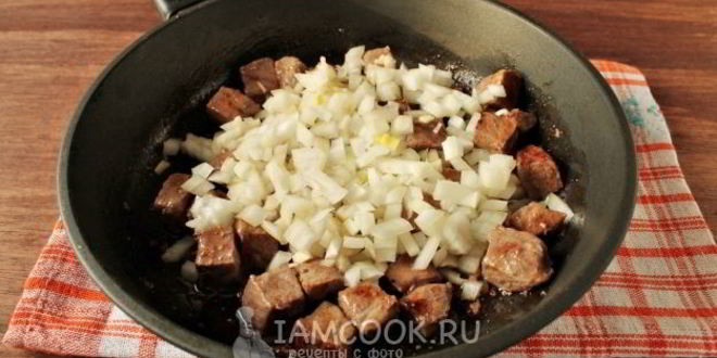 Рецепт тушеная говядина с картошкой в духовке