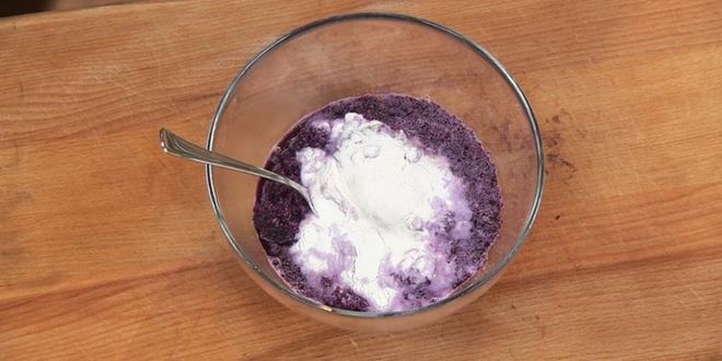 Рецепт утиная ножка с фиолетовой коврижкой