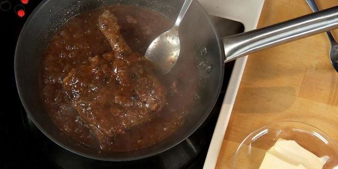 Рецепт утиная ножка с фиолетовой коврижкой