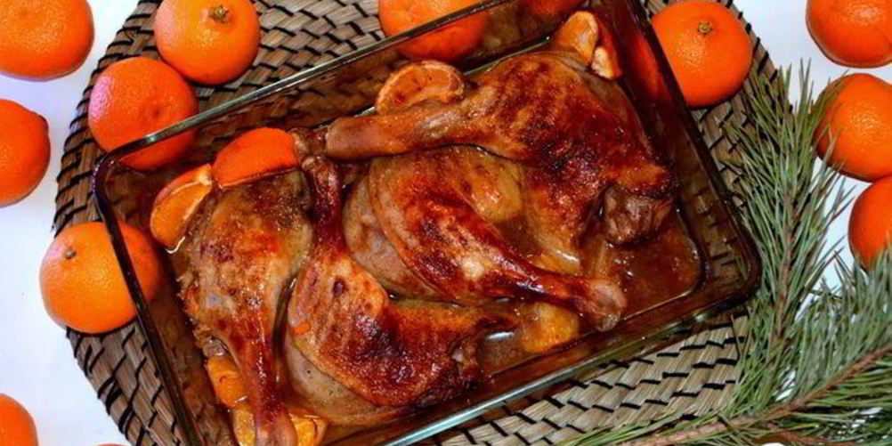Как приготовить утиные ножки с мандаринами