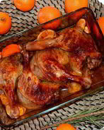 Утиные ножки с мандаринами