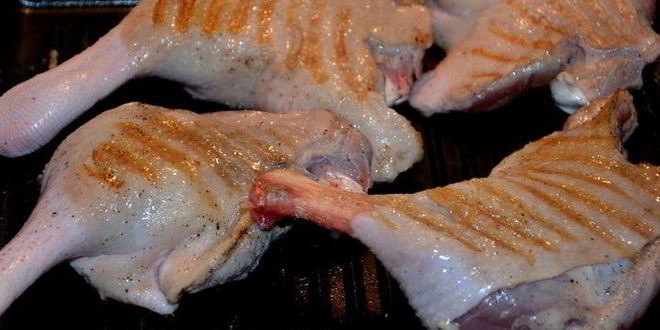 Рецепт утиные ножки с мандаринами