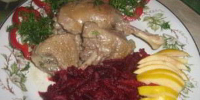 Рецепт утка кусочками в мультиварке