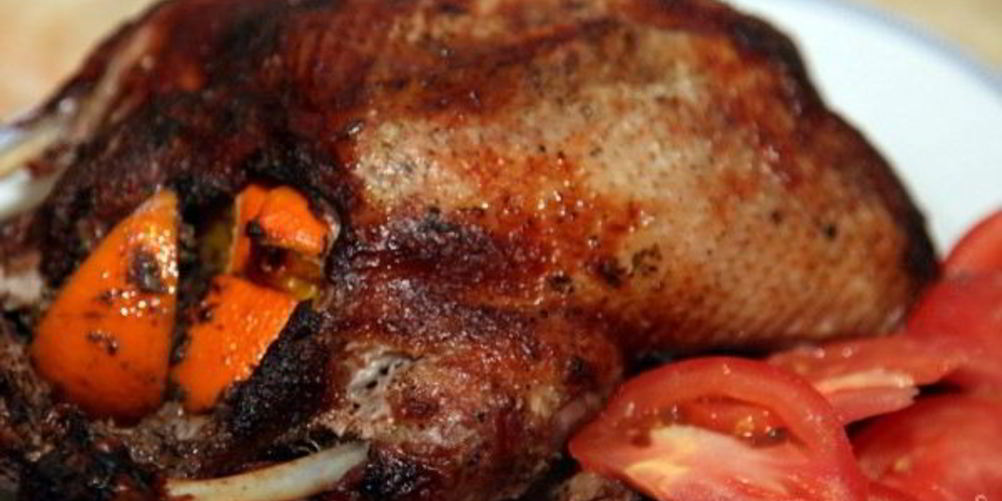 Как приготовить утка с мандаринами