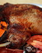 Утка с мандаринами