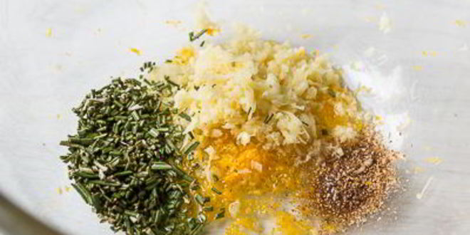Рецепт запеченная баранья нога с розмарином