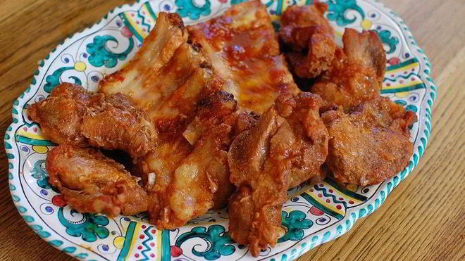 Рецепт Запеченная пряная свинина с хересом