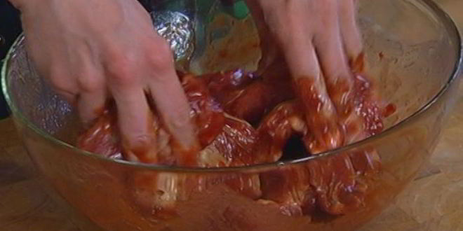 Рецепт запеченная пряная свинина с хересом