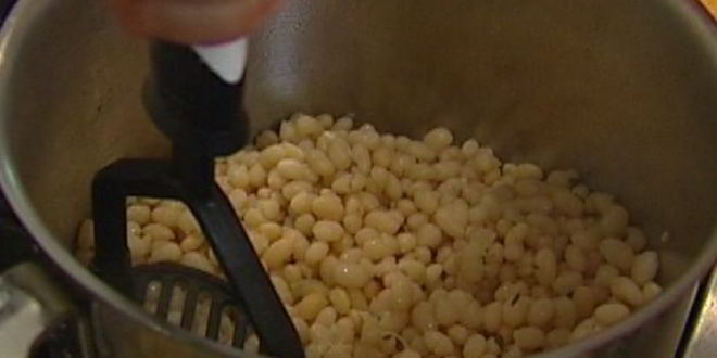 Рецепт запеченная свинина с фасолью