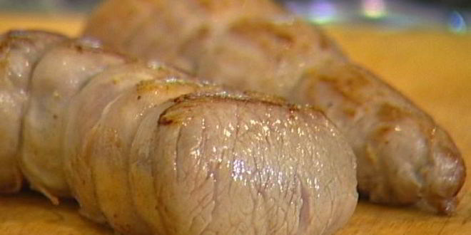 Рецепт запеченная свинина с фасолью