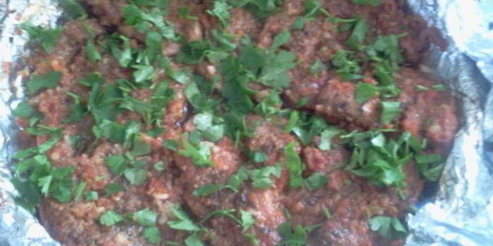 Как приготовить запеченный свиной ошеек