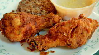 Рецепт Жареные хрустящие куриные окорочка