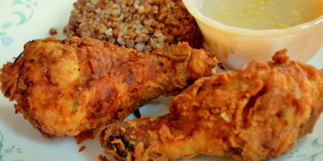 Рецепт жареные хрустящие куриные окорочка