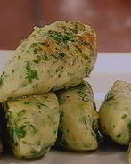 Ньокки из рикотты со свежей зеленью