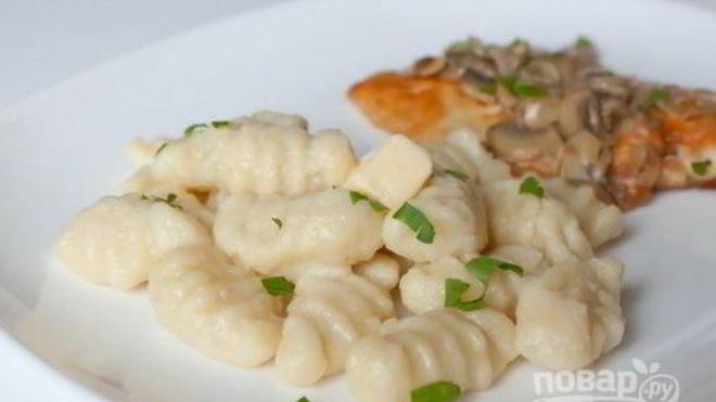 Рецепт Ньокки картофельные