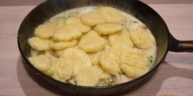 Рецепт ньокки с мясным соусом