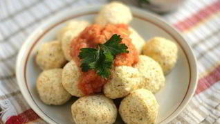 Рецепт Ньокки с соусом из запеченного перца