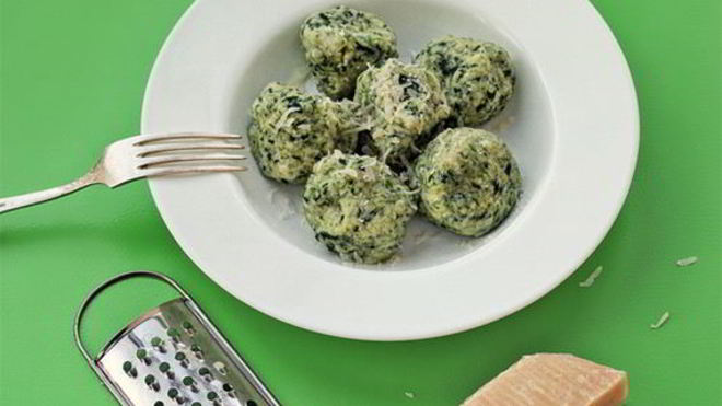 Рецепт Ньокки со шпинатом