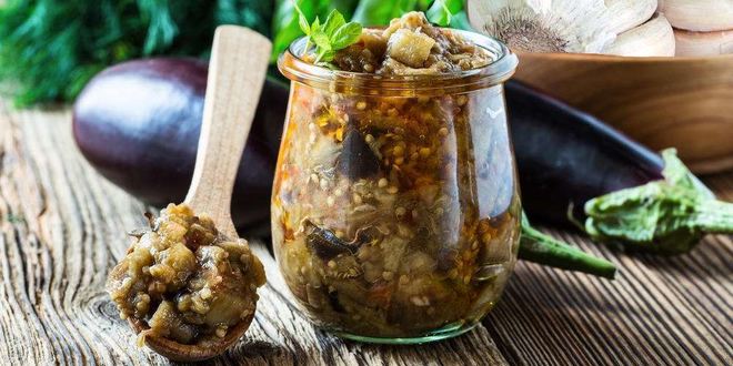 Рецепт баклажаны с чесноком и укропом